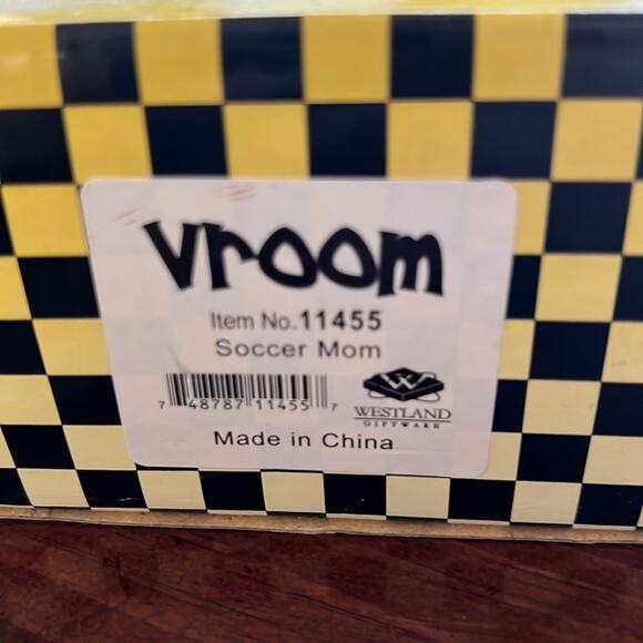 Vroom Soccer Mom Key Cabinet Rack Westland Giftware Novelty - Picture 8 of 9